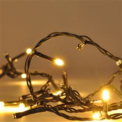 Solight LED WIFI smart vonkajšia vianočná reťaz, 400 LED, 20m, prívod 5m, teplá biela + viacfarebný