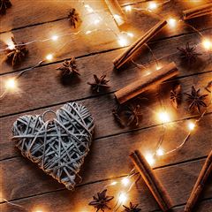 Solight vianočná reťaz medená, 50x mini LED, 5m, 3 x AA, teplé svetlo