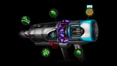 Dyson Gen5detect Absolute fialová/strieborná