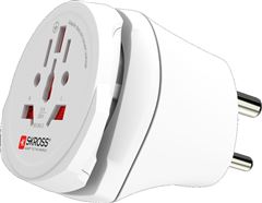 SKROSS cestovný adaptér do Indie, typ D