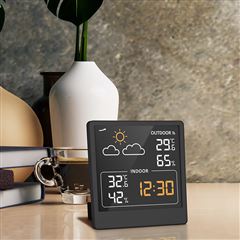 Solight teplomer, farba čierna