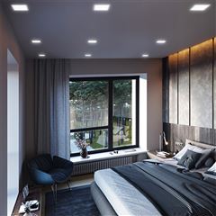 Solight LED mini panel CCT, podhľadový, 18W, 1530lm, 3000K, 4000K, 6000K, štvorcový