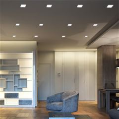 Solight LED mini panel CCT, podhľadový, 18W, 1530lm, 3000K, 4000K, 6000K, štvorcový