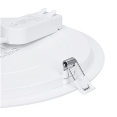 Solight LED mini panel kúpeľňový 2v1, 3CCT, podhľadový / prisadený, 12W, 1020lm, IP54, biela, okrúhly