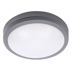 Solight LED vonkajšie osvetlenie Siena, sivé, 20W, 1500lm, 4000K, IP54, 23cm