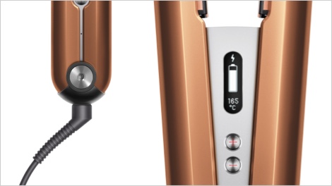 Pro delší styling použijte s napájecím kabelem