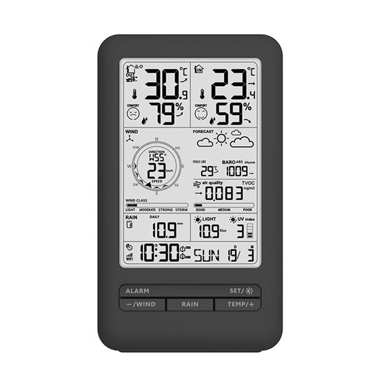Solight profesionálna smart WIFI meteostanica