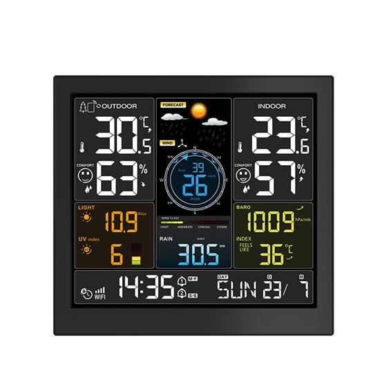 Solight profesionálna smart WIFI meteostanica