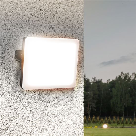 Solight LED reflektor Quick, 20W, 1700lm, 4000K, IP65, čierny