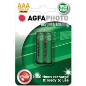 AgfaPhoto prednabité batérie AAA, 950mAh, blister 2ks 