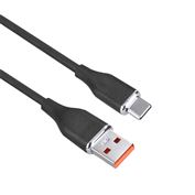 Solight USB-C kábel, USB 2.0 A konektor - USB-C 3.1 konektor, silikón, 1m