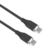 Solight USB-C 3.1 kábel, USB-C konektor - USB-C konektor, silikón, 0,5m