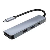 Solight 4v1 USB-C hub