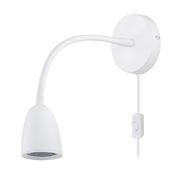 Solight LED nástenná lampička, stmievateľná, 4W, 280lm, 3000K, biela