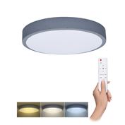 Solight LED osvetlenie s diaľkovým ovládačom Grey, 48W, 3360lm, 38cm, zmena chromatickosti, stmievateľné