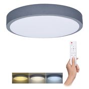 Solight LED osvetlenie s diaľkovým ovládačom Grey, 60W, 4200lm, 49cm, zmena chromatickosti, stmievateľné