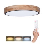 Solight LED osvetlenie s diaľkovým ovládačom Iron Oak, 60W, 4200lm, 51cm, zmena chromatičnosti, stmievateľné