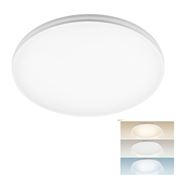 Solight LED osvetlenie Corato s nastaviteľnou wattážou a CCT, IP54, 16-24-32W, max. 3200lm, 3CCT, 38cm
