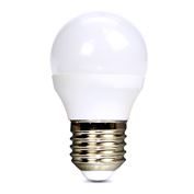 Solight LED žiarovka, miniglobe, 6W, E27, 6000K, 510lm