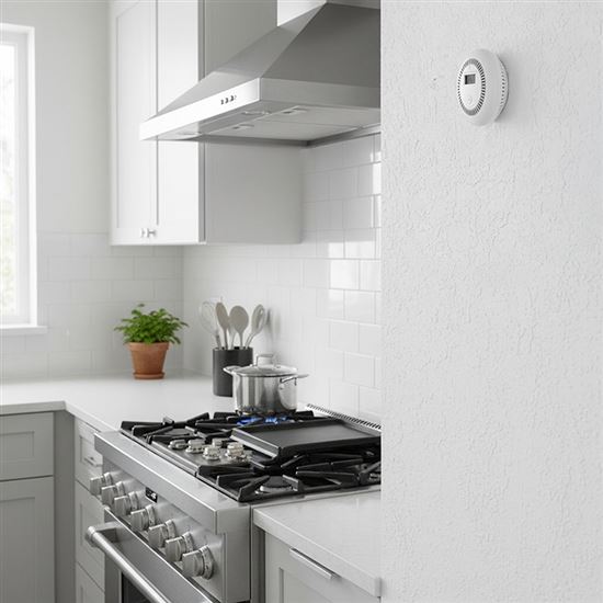 Solight detektor spalín CO + alarm, 85dB, 3x AA batéria
