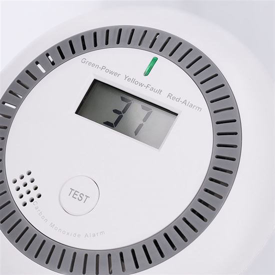 Solight detektor spalín CO + alarm, 85dB, 3x AA batéria