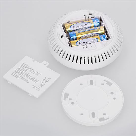 Solight detektor spalín CO + alarm, 85dB, 3x AA batéria