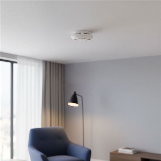 Solight detektor spalín CO + alarm, 85dB, 3x AA batéria