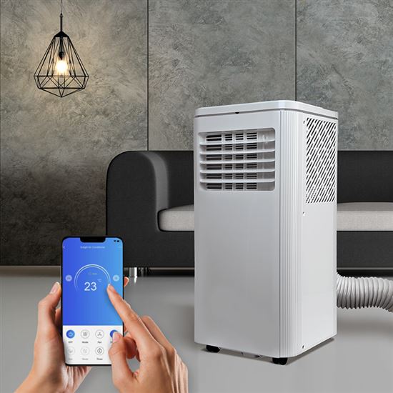 Solight mobilná klimatizácia 9000 BTU, smart WiFi, chladenie, odvlhčovanie, ventilátor
