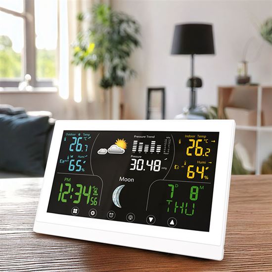 Solight meteostanica, farba biela