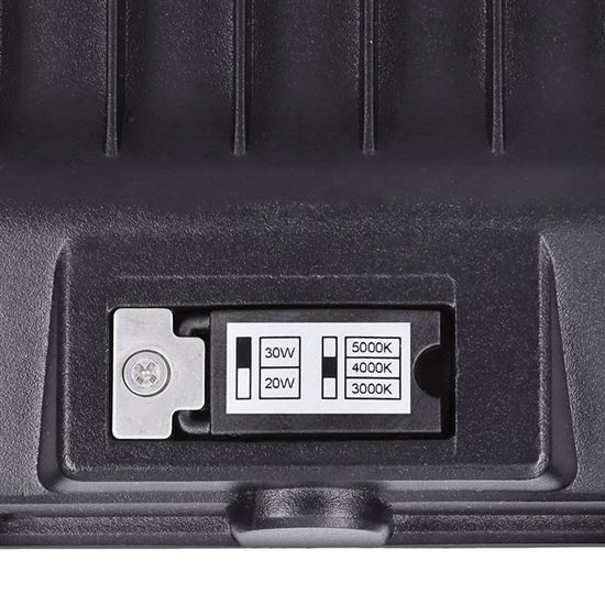 Solight LED reflektor so senzorom TOP, 30W, max. 3900lm, 3CCT, voliteľný výkon 100/66%, IP65, rýchlospojka