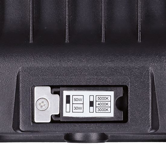 Solight LED reflektor TOP, 50W, max. 6500lm, 3CCT, voliteľný výkon 100/60%, IP65, rýchlokonektor