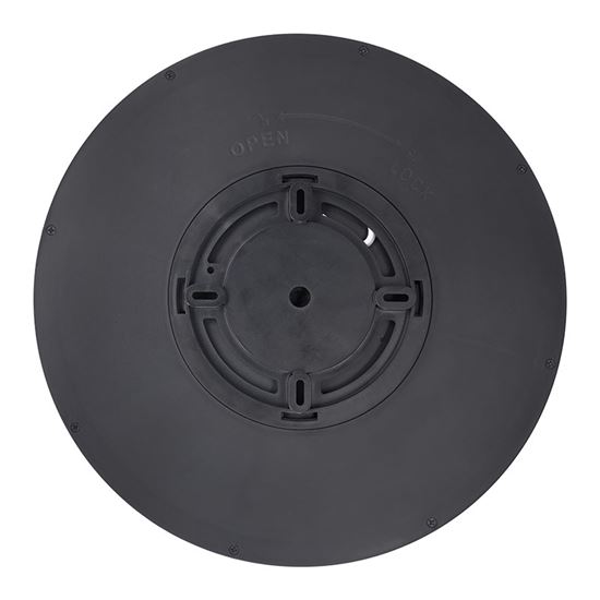 Solight LED osvětlení s dálkovým ovladačem Estela Black, 60W, 4500lm, 50cm, změna chromatičnosti, stmívatelné