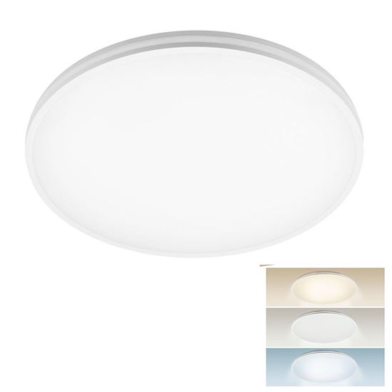 Solight LED osvetlenie Corato s nastaviteľnou wattážou a CCT, IP54, 16-24-32W, max. 3200lm, 3CCT, 38cm