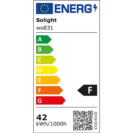 Solight LED osvetlenie Corato s nastaviteľnou wattážou a CCT, IP54, 21-32-42W, max. 4200lm, 3CCT, 38cm