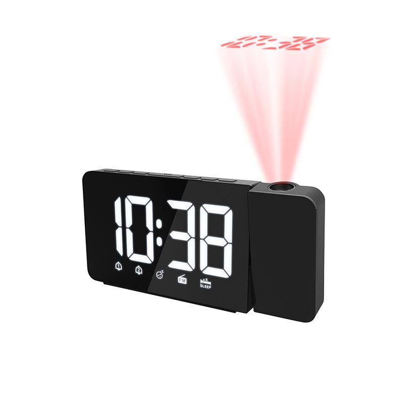 Solight projekčné hodiny s rádiom a budíkom 