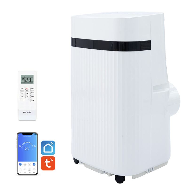 Solight mobilná klimatizácia 12000 BTU, smart WiFi, chladenie, odvlhčovanie, ventilátor