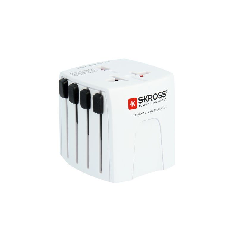SKROSS cestovný adaptér MUV Micro, univerzálny, neuzemnený
