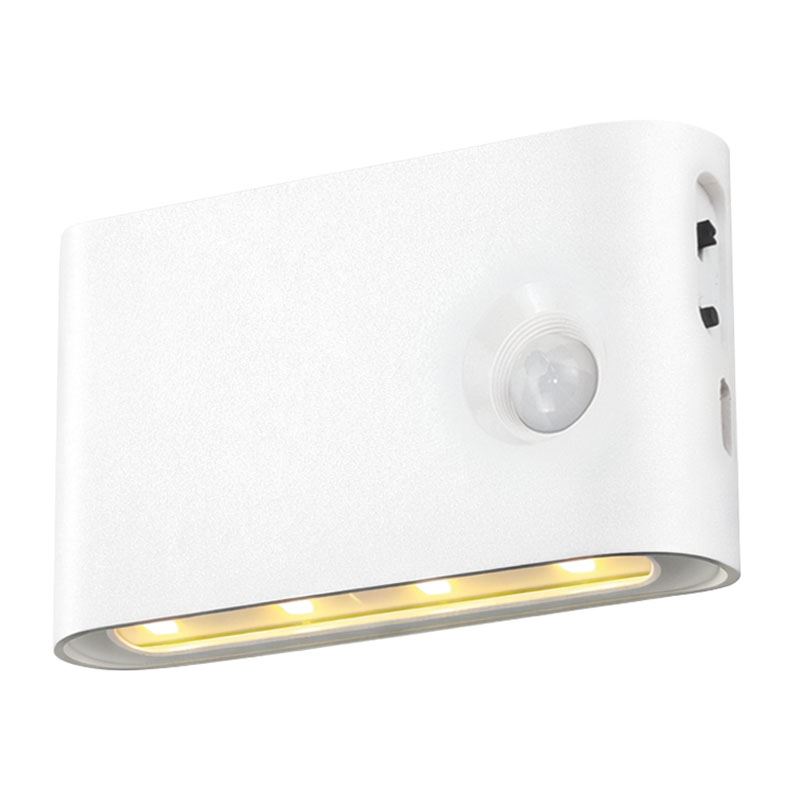 Solight nabíjacie nočné LED svetielko s pohybovým a svetelným sensorom, 0,5W, 3000K, Li-Ion