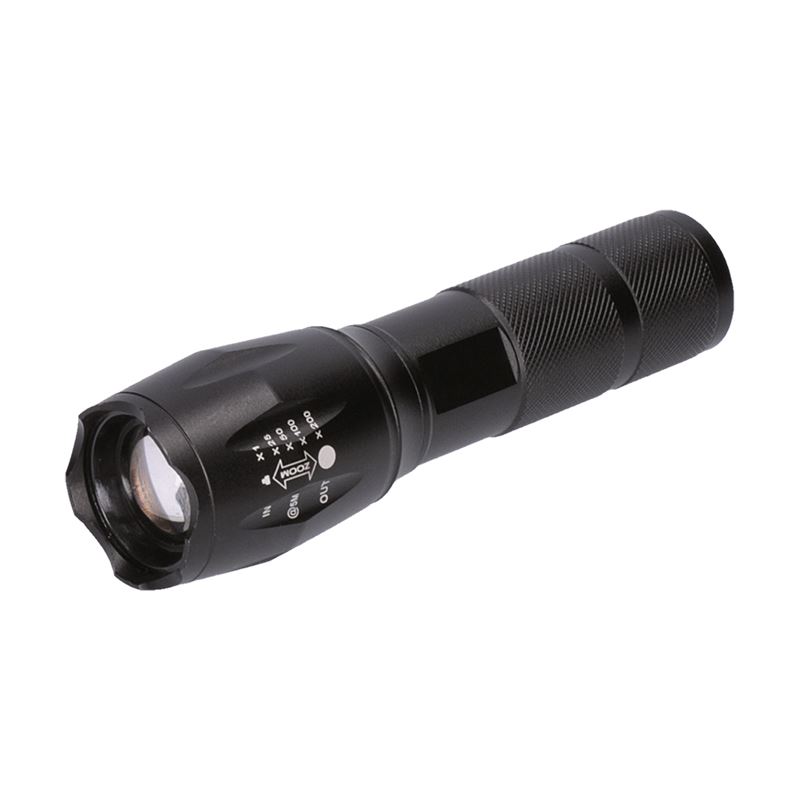 Solight LED nabíjacie svietidlo, 300lm, Cree, zoom, power banka, Li-Ion