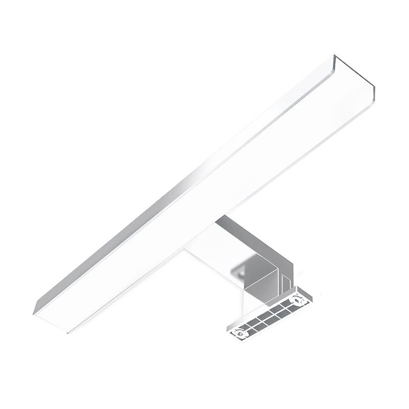 Solight LED kúpeľňové osvetlenie nad zrkadlo 3v1, 7W, 455lm, 4000K, IP44, 40cm, chróm